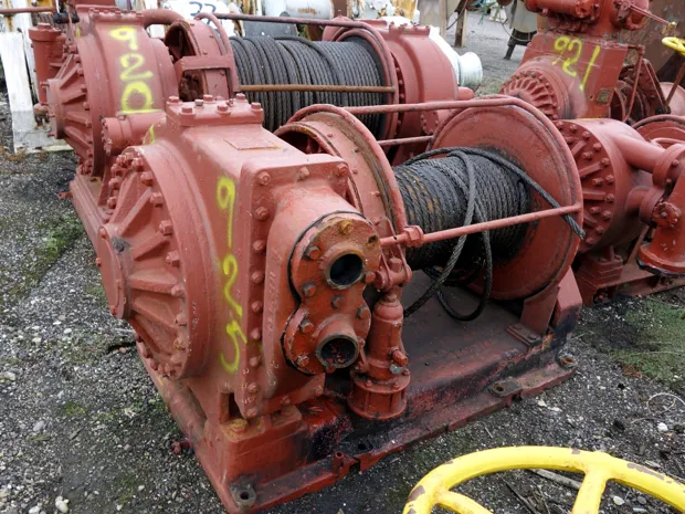 Image 2 of 7 - Wire winch