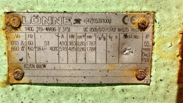 Image 7 of 7 - Lönne - 14BG 319-4AA96-Z 315L