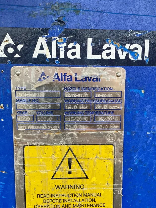 Image 6 of 6 - Alfa Laval - M10-BWFDR