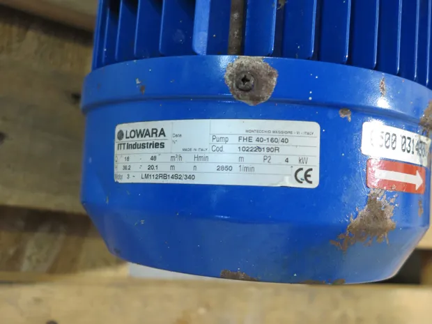 Image 4 of 5 - Lowara - FHE 40-160/40