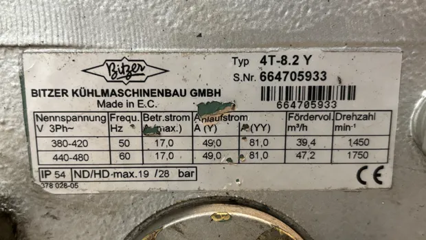 Image 9 of 10 - Bitzer - 4T-8.2Y