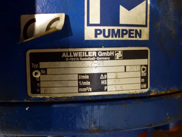 Image 2 of 3 - Allweiler - SNF210 ER54D6 7-W1