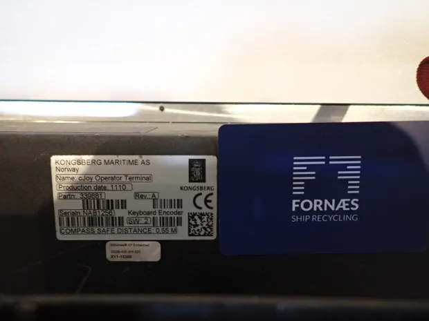 Image 2 of 2 - Kongsberg - cJoy Operator Terminal