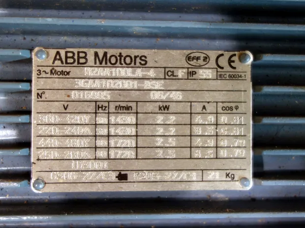 Image 2 of 2 - ABB - M2AA 100 LA-4