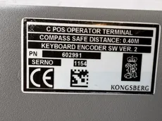 Kongsberg - cJoy Operator Ternimal   Safe Distance 0,40 M