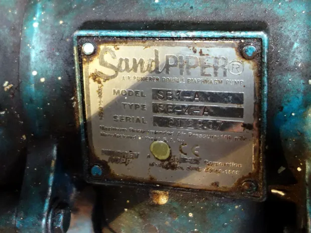 Image 2 of 2 - Sandpiper - Model SB1-A. Type SB-4-A