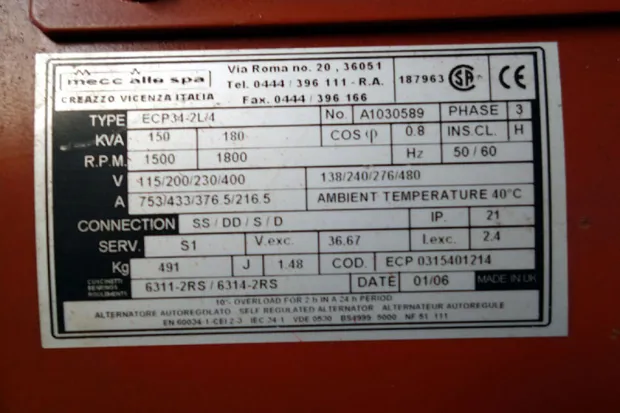 Image 3 of 3 - Mecc Alte Spa - ECP34-2L/4