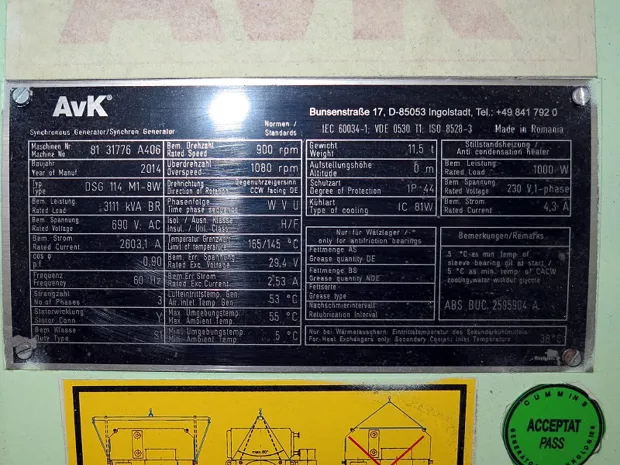 Image 3 of 3 - AVK - DSG 114M1-8W