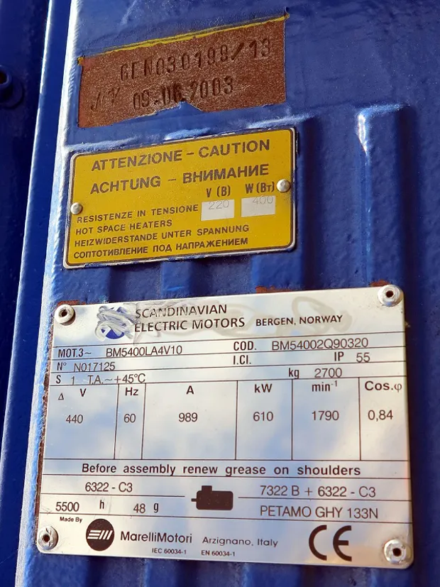 Image 4 of 4 - Marelli - BM5 400 LA4 V10