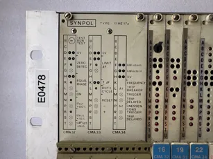 BBC . ABB Marine - 11 HE 17A Synpol Control Panel