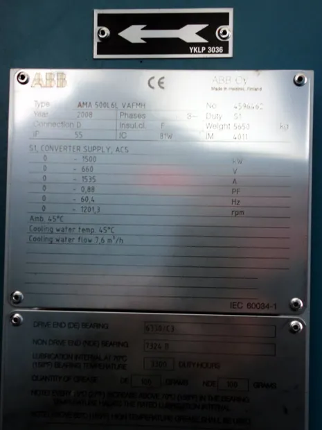 Image 5 of 7 - ABB - AMA 500L 6L VAFMH