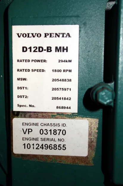 Image 4 of 4 - Volvo Penta - D12D-B MH