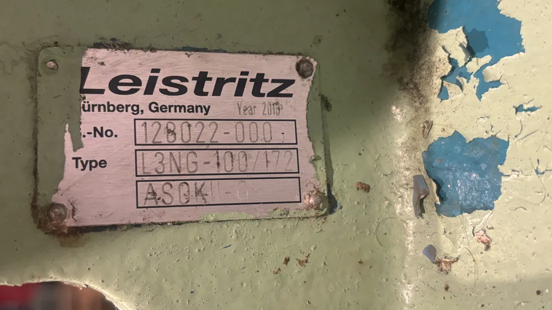 Image 9 of 9 - Leistritz - L3NG-100/172