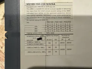 MERLIN GERIN  - NS100H