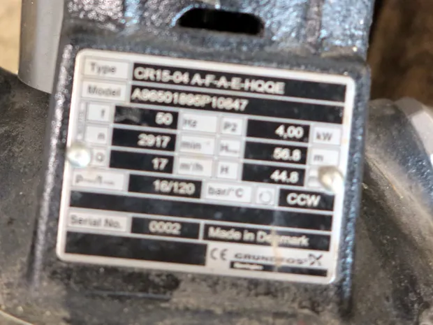 Image 3 of 3 - Grundfos - CR15-04-A-F-A-E-HQQE
