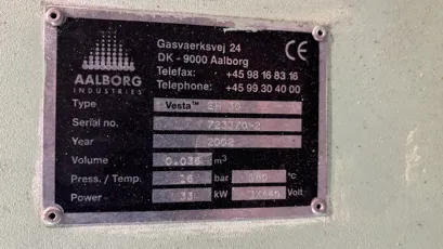 Aalborg industries - Vesta EH30