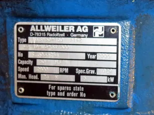 Allweiler - NISM 50-160