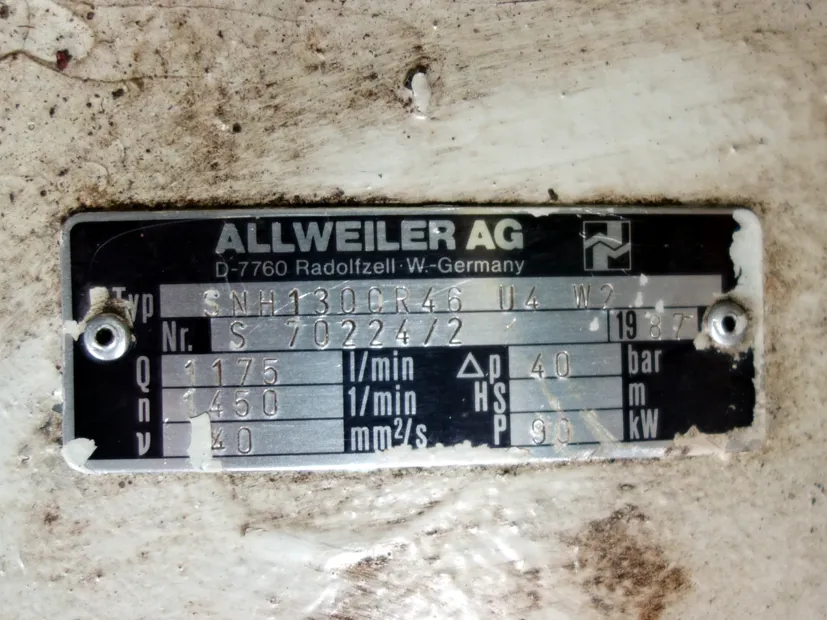 Image 2 of 2 - Allweiler - SNH 1300 R46