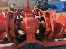 Anchor winch double