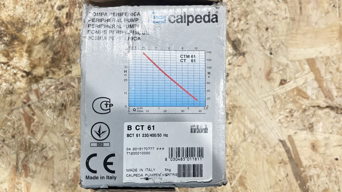 Image 9 of 9 - Calpeda - BCTM61