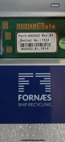 KONGSBERG  - RDIO401S . Part : 603432