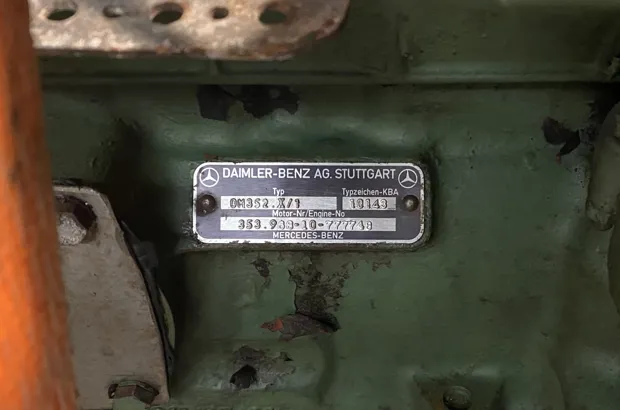 Image 5 of 5 - Mercedes-Benz - OM 352. X/1