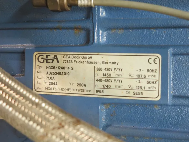 Image 2 of 5 - GEA Bock - HGX6/1240-4 S