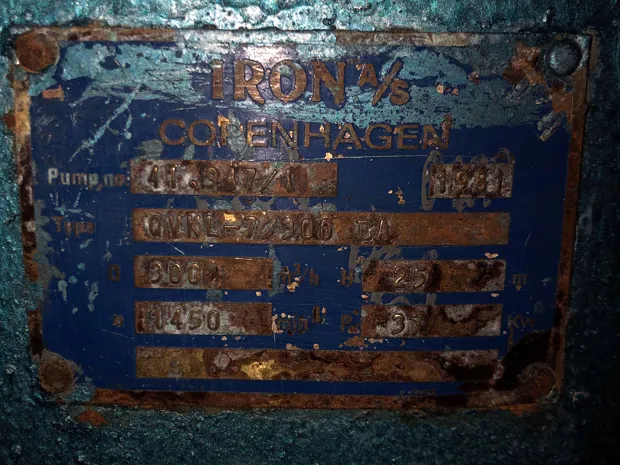 Image 3 of 5 - Iron Pump - OVKL-7/300-EA