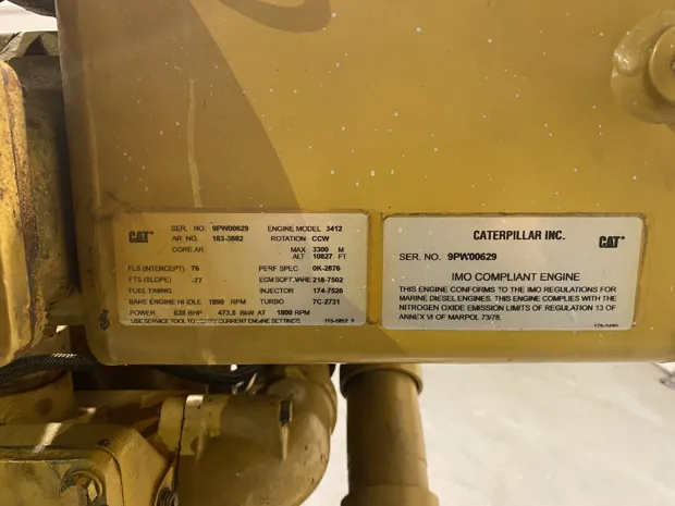 Image 10 of 10 - Caterpillar - 3412E