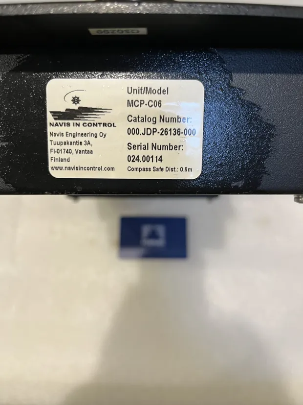 Image 3 of 3 - NAVIS Engineering Finland - MCP-C06 Safe Dist : 0,6 m