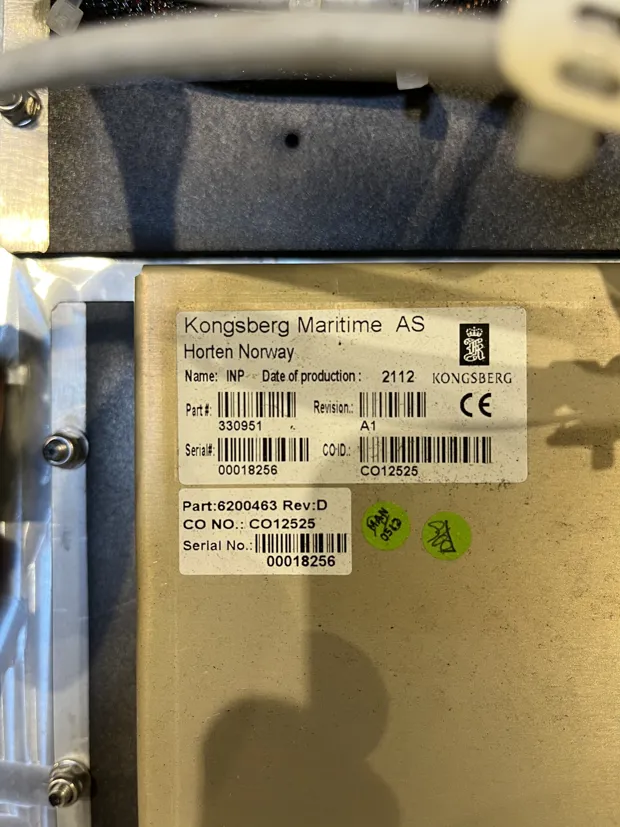 Image 6 of 6 - Kongsberg - K -POS  KS-01/03