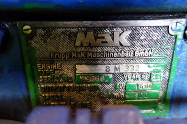 Image 3 of 3 - MaK - 8M 332