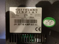 HATTELAND - Display Product 20,1 inch