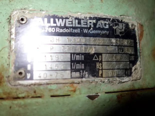 Image 2 of 2 - Allweiler - SNGH 1300 R46 J4-W2